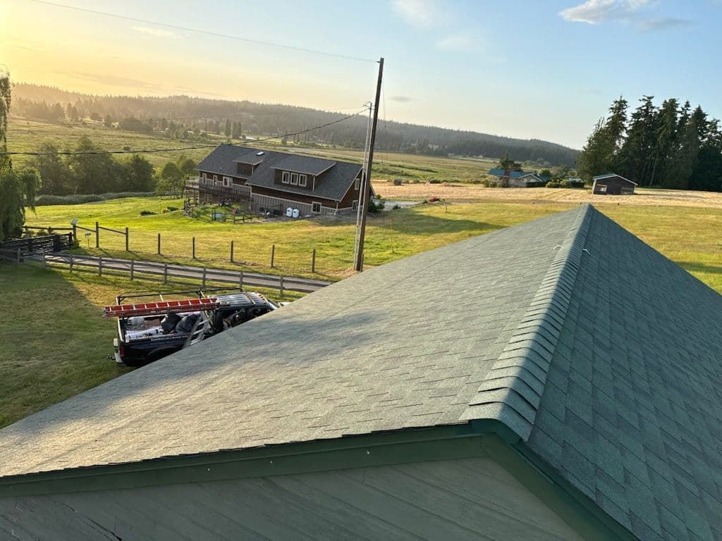 Chateau Green Shingle Revamp in Clinton WA