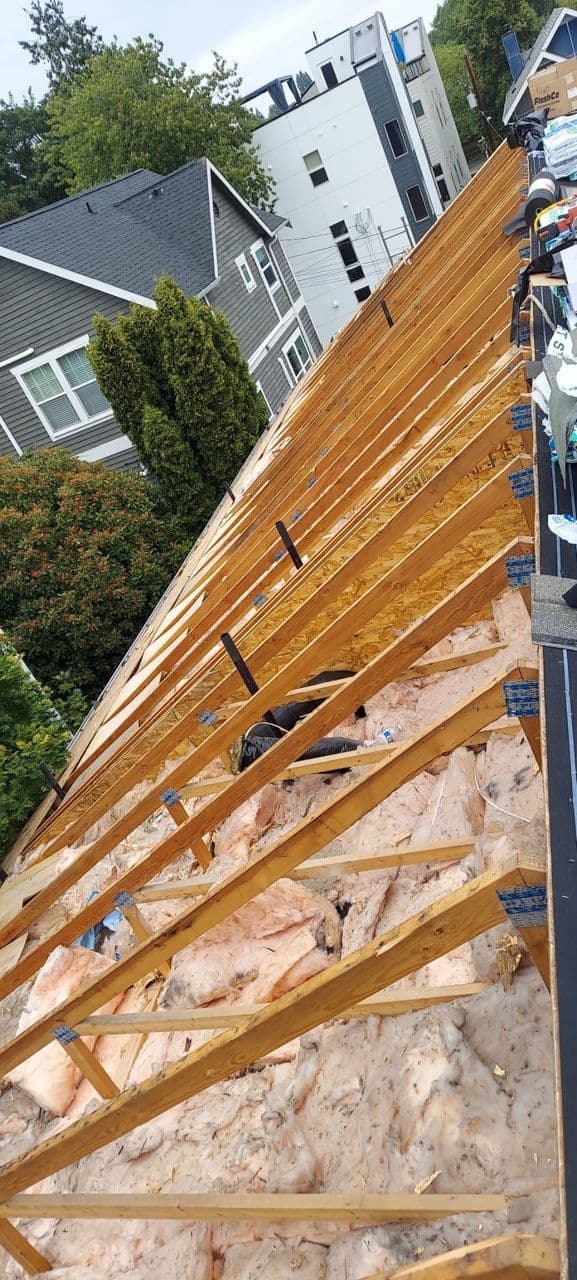 Gallery photos for Comprehensive Roof Transformation with Malarkey Vista Shingles: Image #1