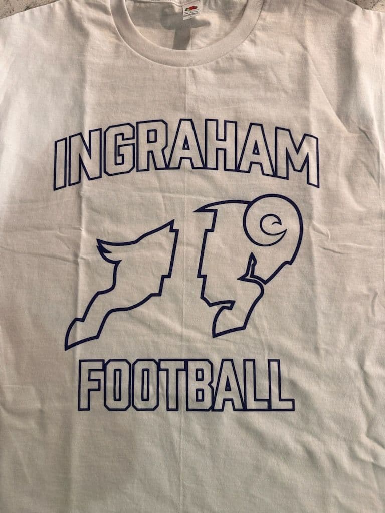 Proud Sponsor of Ingraham Football Team image